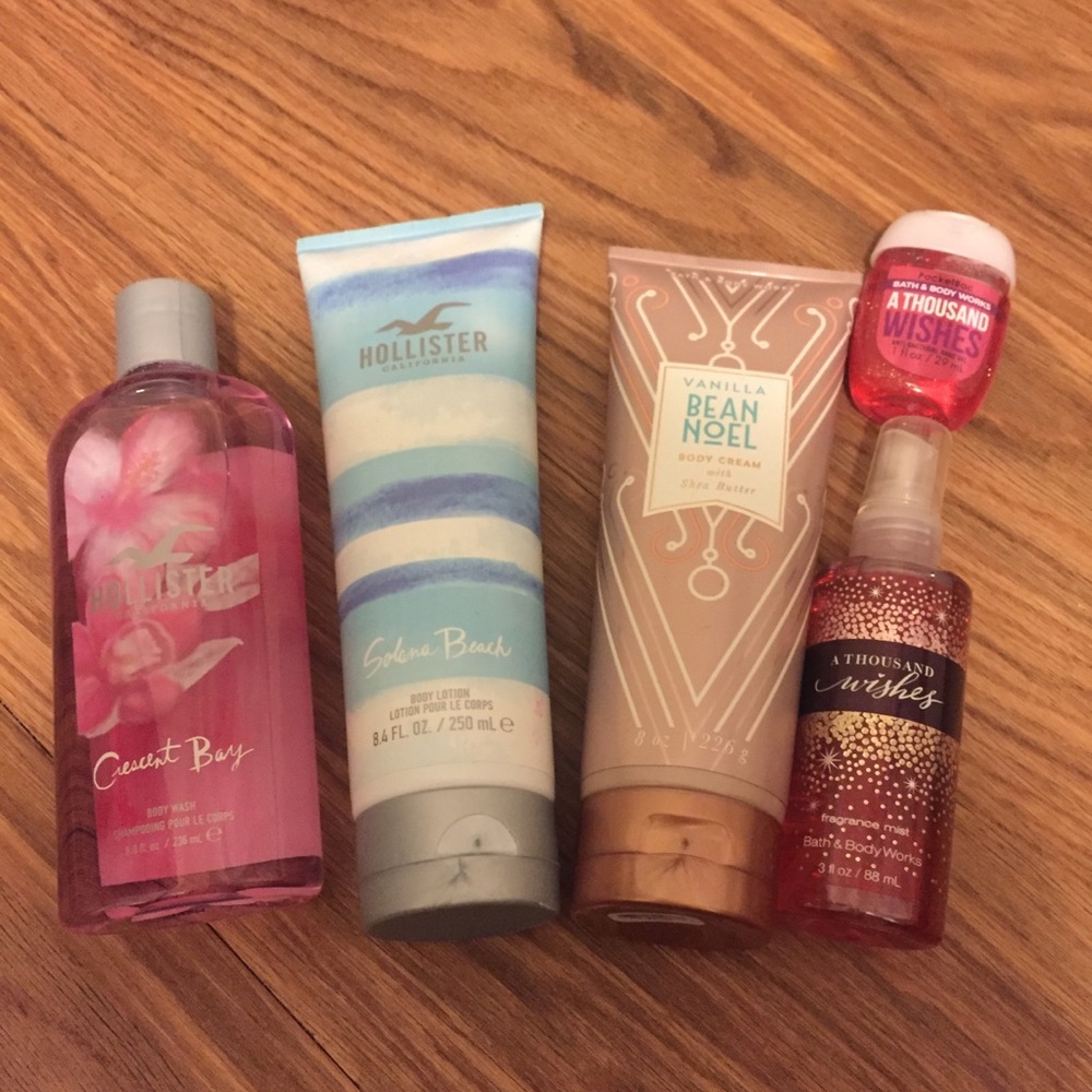 Hollister / bath and body works bundle